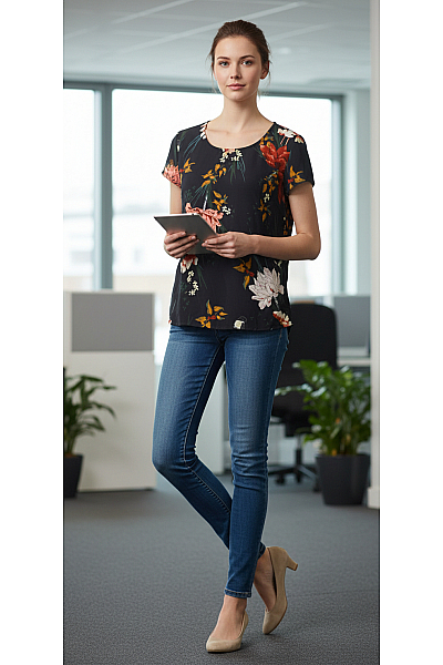 Halenka Barevná ONLY Second Hand Vel. 34