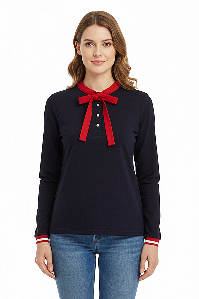 MORGAN Společenská  Halenka Modrá Second Hand Vel. S