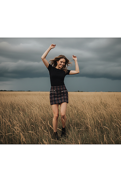 ZARA Sukně Barevná Second Hand Vel.  S