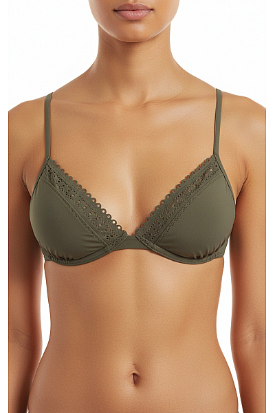 Dámské Plavky Khaki Outlet