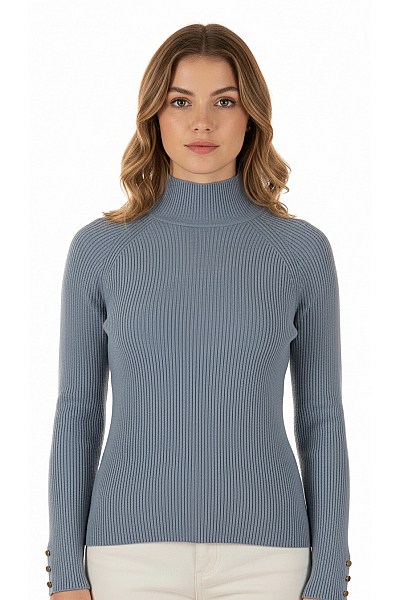 Dámský Svetr Modrý River Island Vel.  38