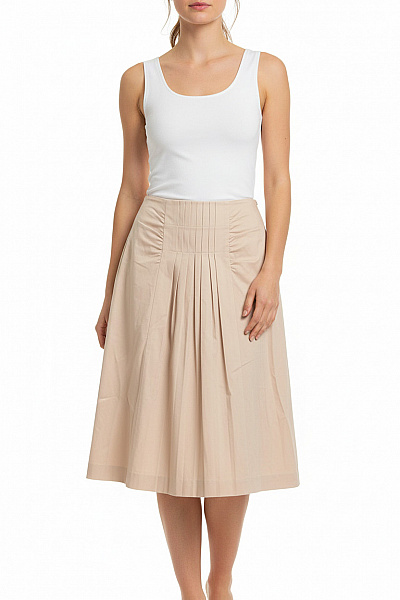  Sukně áčková Béžová Monnari Vel. 36