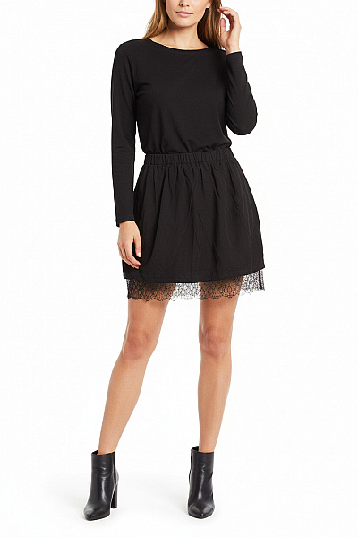 Balonová  Sukně Černá SAINT TROPEZ Vel. M