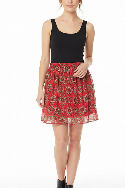 Hollister Sukně Červená Vel. XS