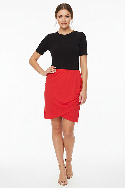 I Say Sukně Červená Second Hand Vel.  36
