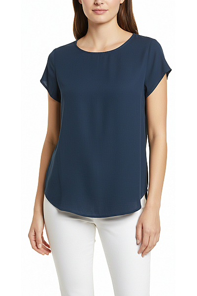VERO MODA Dámské Tričko Modré Vel. XS
