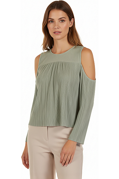 Dámské Tričko S Potiskem Zelené PULL&BEAR Vel. M