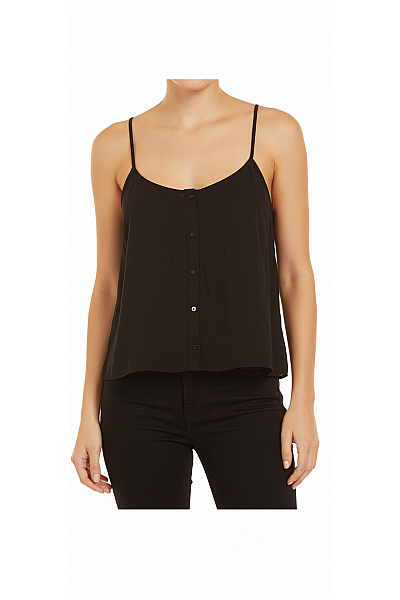 Topshop Dámské Tílko Černé Second Hand Vel. 38