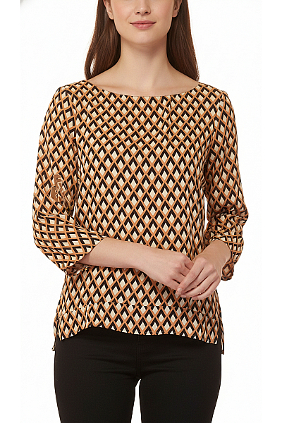 Vzorovaná  Halenka Barevná ZARA Vel.  XS