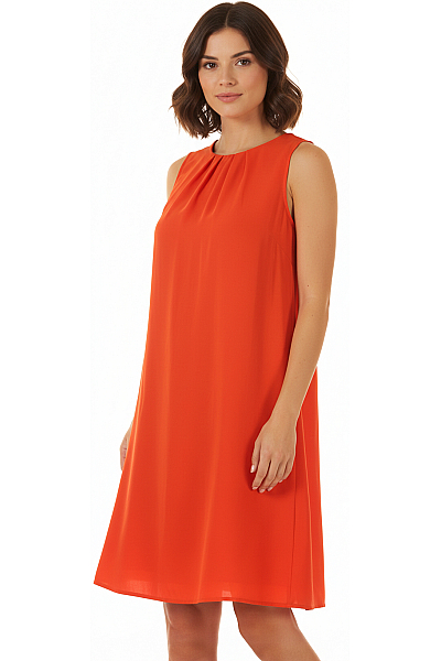 Letní  Šaty Červené Topshop Vel.  38