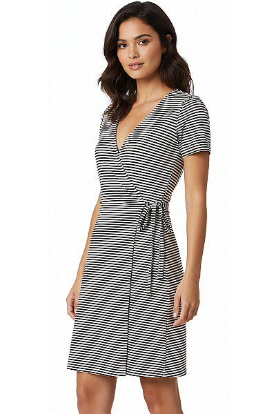 Topshop Šaty Černobílé Vel.  36