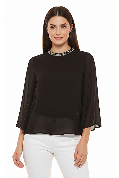 ZARA Halenka Černá Second Hand Vel. XS