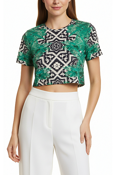 Missguided Dámské Tričko Barevný Second Hand