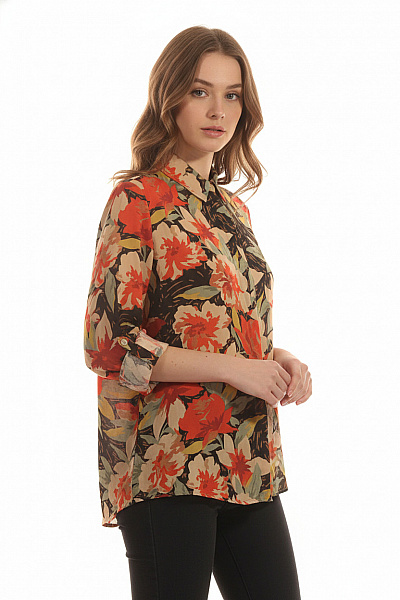 Letní Dámská Košile Barevná ZARA Vel. XS