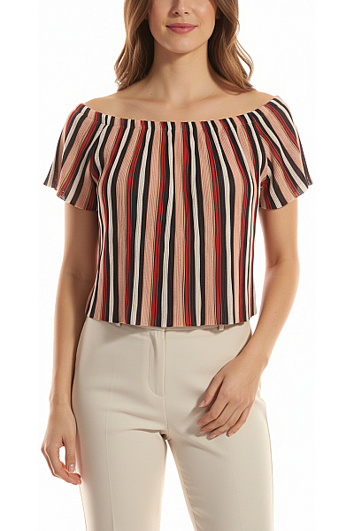 Bershka Dámské Tričko Barevný Second hand Vel. S