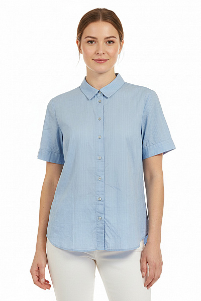 Vzorovaná Dámská Košile Modrá Marks & Spencer Vel. 42