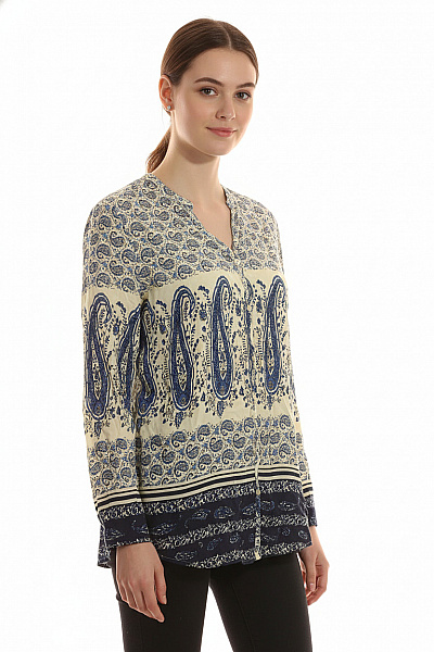 Dámská Košile Barevná Vel. S