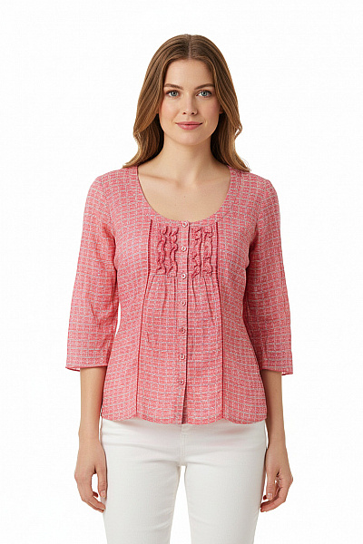 Dámská Košile Růžová