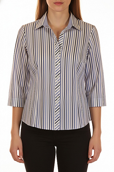 Dámská Košile Modrá Marks & Spencer Second Hand