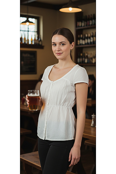 InWear Letní Dámská Košile Bílá Vel.  38