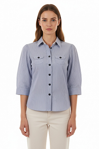 Marks & Spencer Dámská Košile Modrá