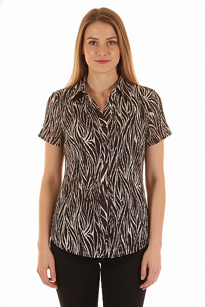 Marks & Spencer Dámská Košile Černobílá