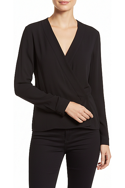 ZARA  Halenka Jednobarevná Černá Second Hand Vel.  XS