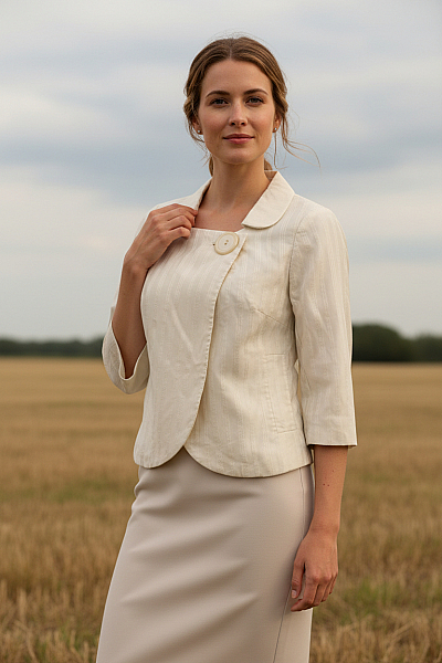 By Malene Birger Společenské Dámské Sako Béžové Vel. 38