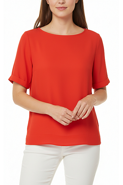 InWear  Halenka Jednobarevná Červená Vel.  36