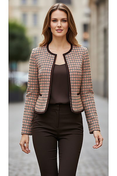 Letní Dámské Sako Barevné Marks & Spencer Vel. 34
