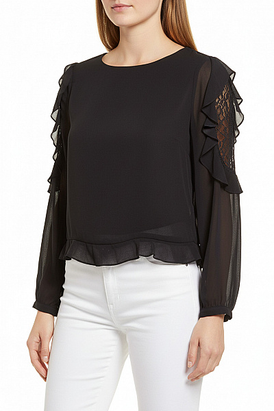 ZARA Dámská Košile Černá Vel. M