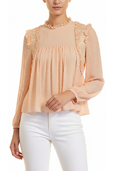 Halenka Růžová ZARA Second Hand Vel. L
