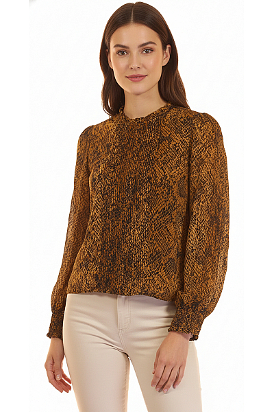 Halenka Hnědá ZARA Second Hand Vel. S