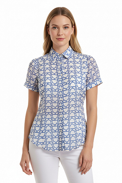 ZARA Dámská Košile Modrá Vel.  S