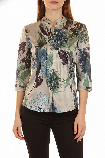 Letní Dámská Košile Šedá Vel. 36