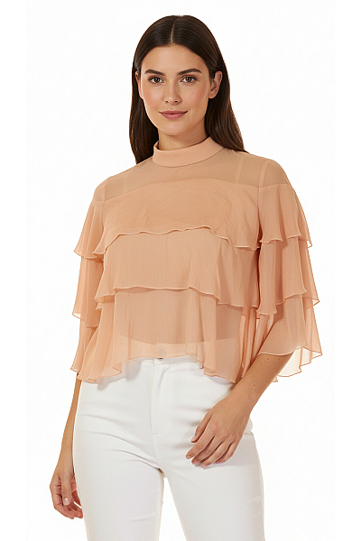 ZARA Halenka Růžová Vel.  XS