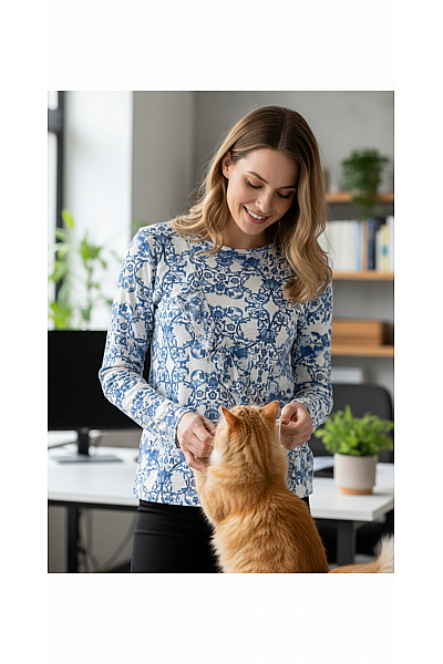 Marks & Spencer Dámské Tričko S Potiskem Barevné Vel. 42