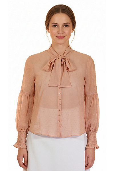 Letní Dámská Košile Růžová ZARA Second Hand Vel.  L