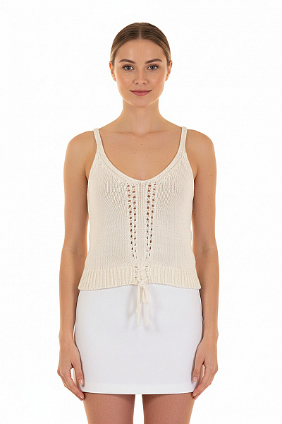 MANGO Dámské Tílko Bílé Vel.  S