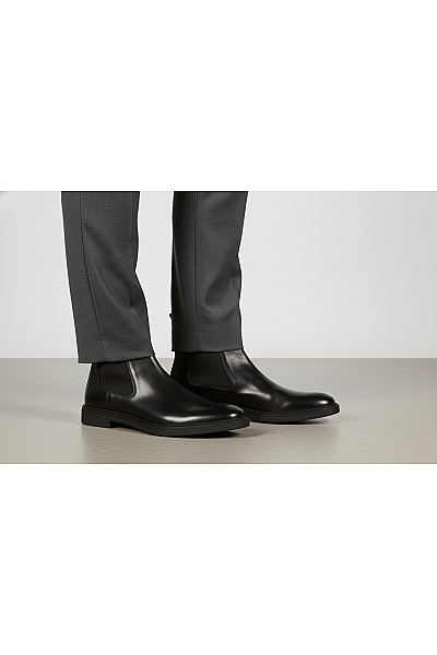 Hugo Boss Pánské Kotníkové Boty Černé Outlet Vel. 45