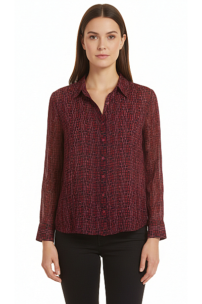 Dámská Košile Fialová Marks & Spencer Vel. 43