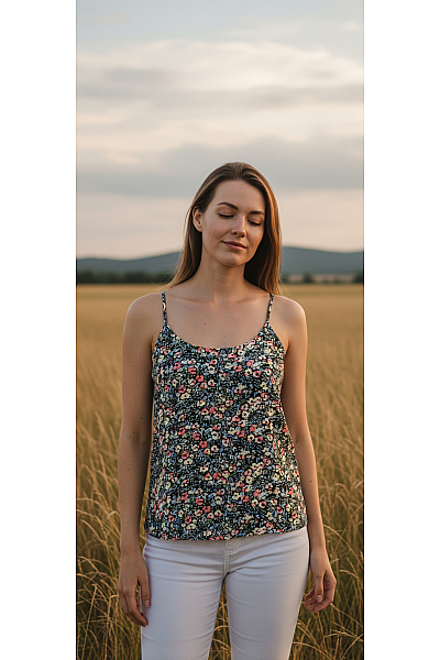 Dámské Tílko Barevné VERO MODA Vel. M