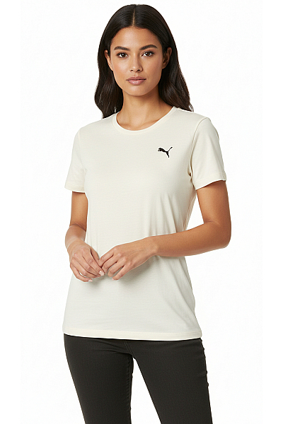 Dámské Tričko Bílé Puma Outlet Vel. XS