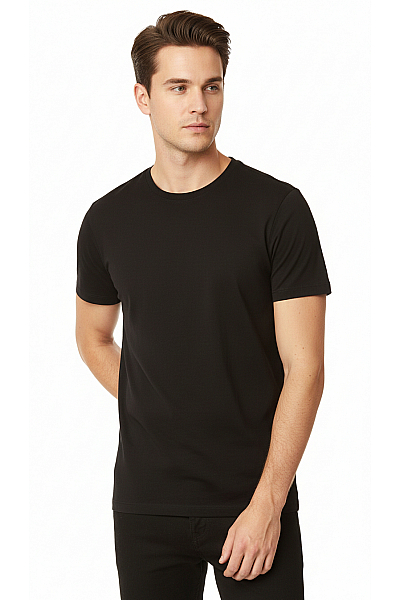 JACK & JONES Pánské Tričko Černé Outlet Vel. M