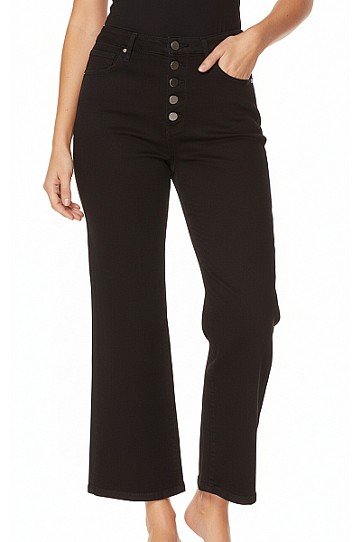 Dámské Džíny Černé Dorothy Perkins Vel. 44