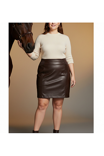 Sukně Černá VERO MODA Vel. XXL