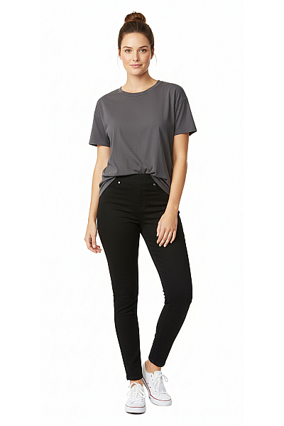 Dámské Kalhoty Černé Hugo Boss Vel. 28