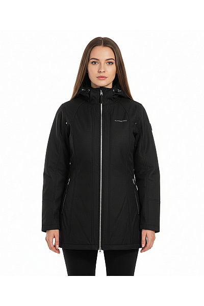 Dámská Bunda Černá ALPINE PRO Vel. XXL