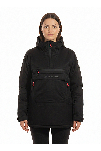 Sportovní Dámská Bunda Černá ALPINE PRO Vel. XL