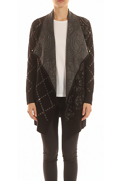 Dámský Cardigan Černý DESIGUAL Vel.  XS
